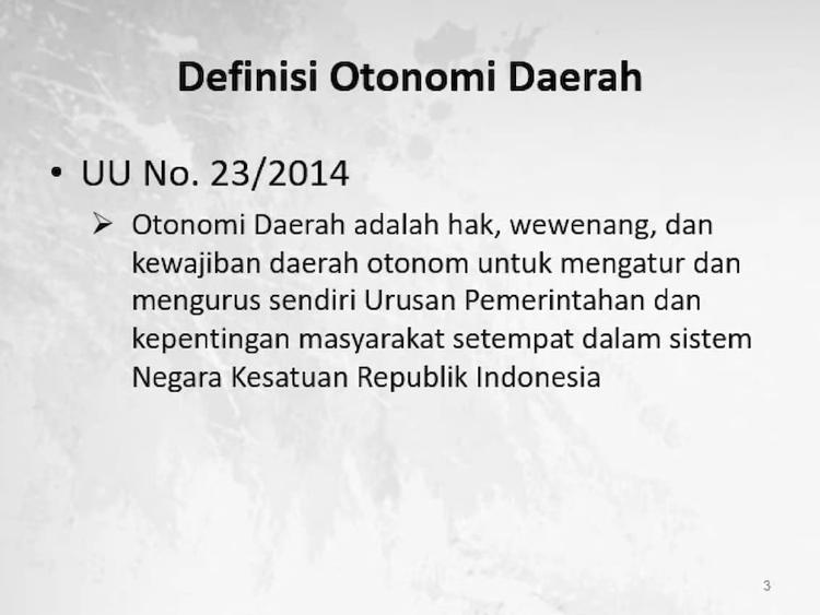 Kebijakan Otonomi Daerah Dan Dampaknya Terhadap Kinerja Industri Gula Di Kabupaten Pasuruan